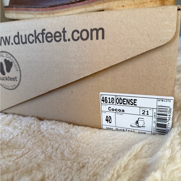 Duckfeet boots Odense fleece lined size 40 9/9.5 EUC - Picture 6 of 9